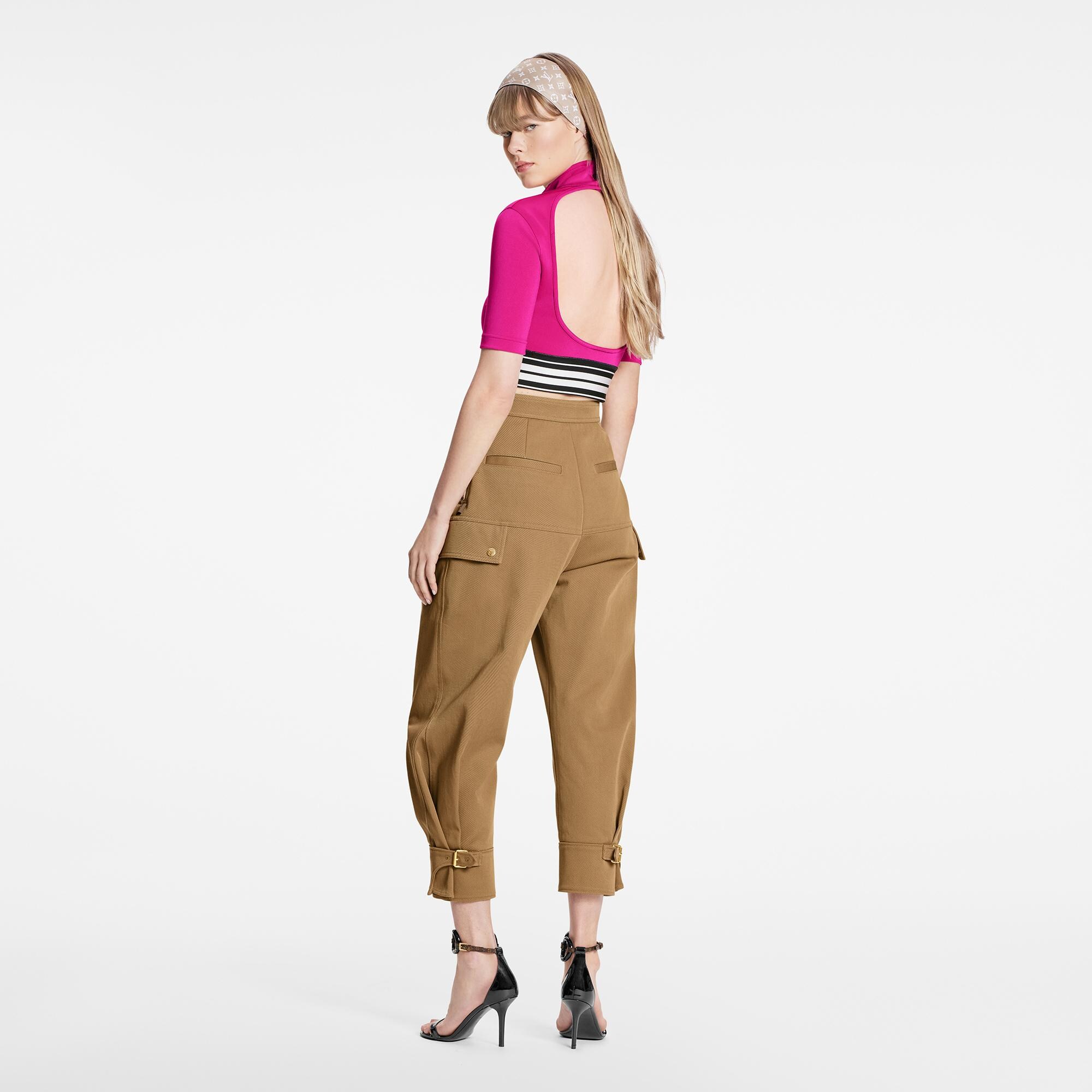 ルイヴィトンOpen Back Crop Top 美品 クロップドトップス